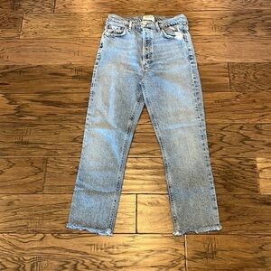 Agolde Nico High Rise Slim Ankle Size 26